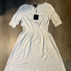 ST.JOHN Cream Dress NWT